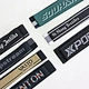 High-quality custom logo Jacquard woven elastic band, perfect for underwear, designed for comfort and durability with customizable options.